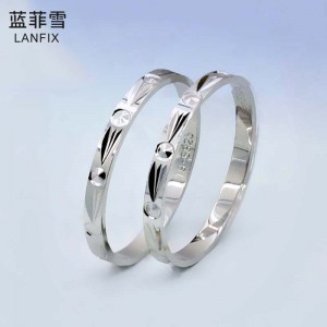 S925 zilveren sieraden mode cnc auto bloem staart ring gestroomlijnde prachtige Japanse en Koreaanse sieraden